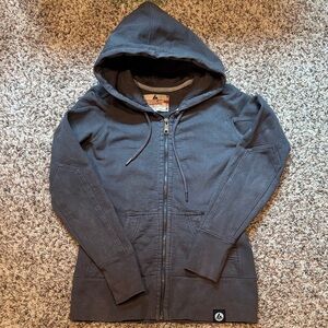 American Giant Gray Hoodie Jacket